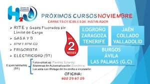 cursos web noviembre